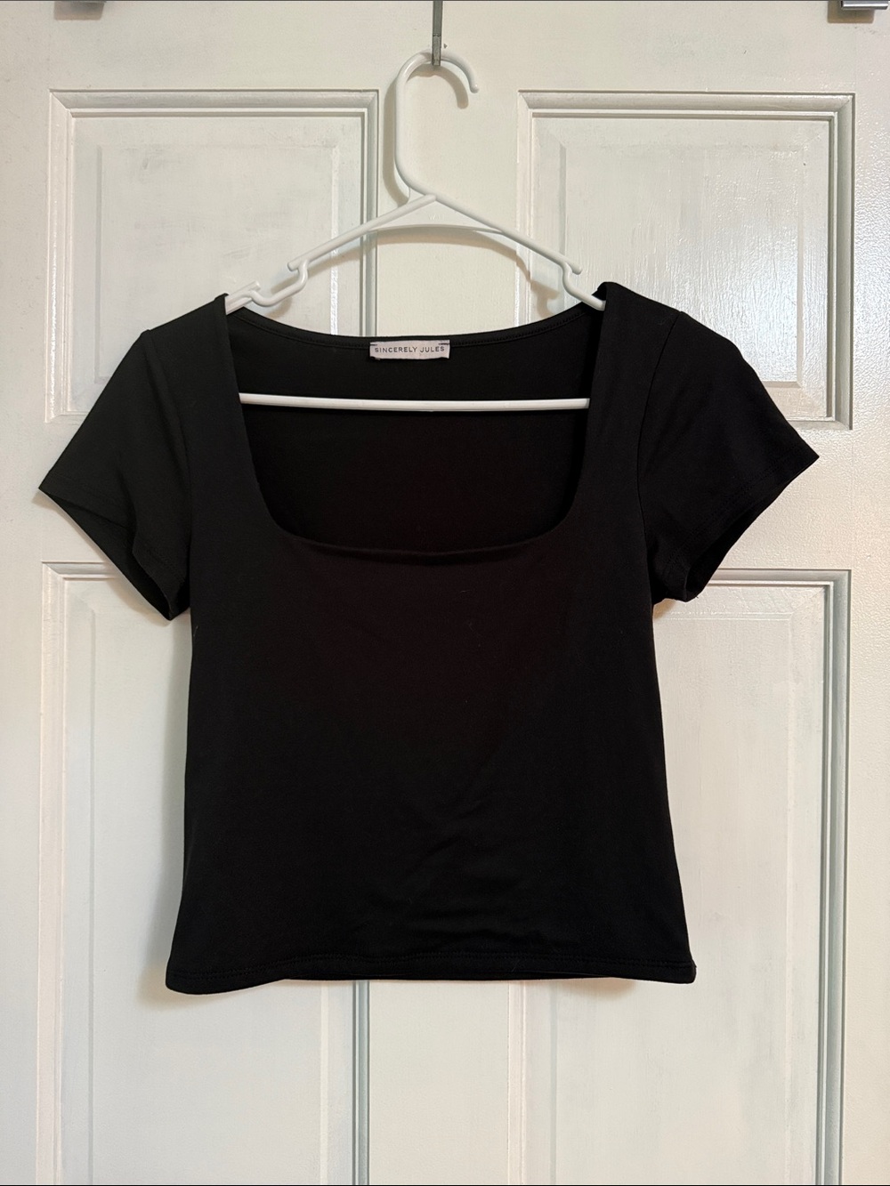Sincerely Jules Square Neck Top Size Small